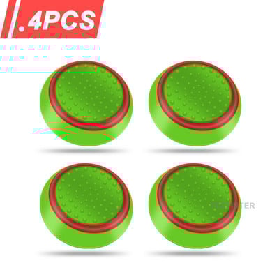 4db szilikon analóg ThumbStick Grips fedél PS5/PS4/PS3 kontroller sapkák Steam Deckhez/Xbox One/Xbox 360 Gamepad tartozékokhoz