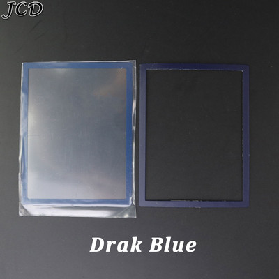 JCD felső LCD képernyő burkolat és alsó keret műanyag burkolat csere DS Lite-hoz NDSL játékkonzolhoz műanyag lencse