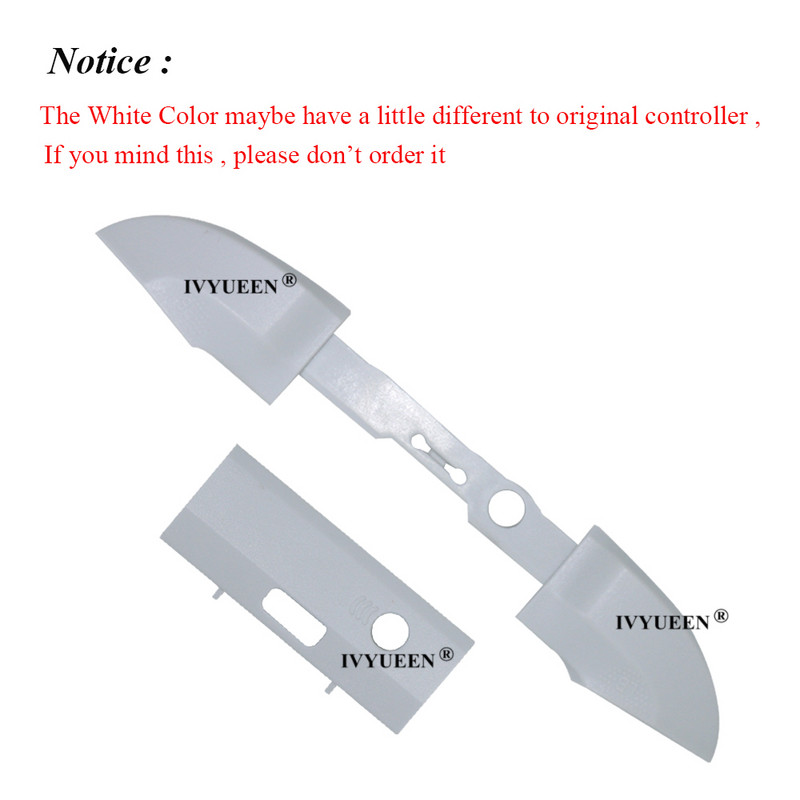 IVYUEEN 10 kompleta bijeli crni RB LB odbojnik gumb za XBox serije SX kontroler Okidač Surround vodič On Off gumbi Dio za popravak