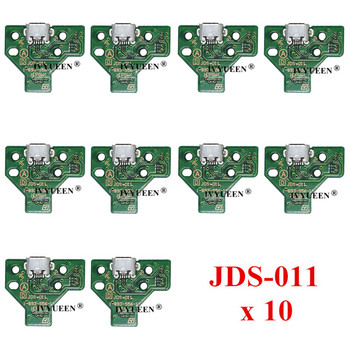 10 PCS JDS 050 040 030 011 Πλακέτα υποδοχής θύρας φόρτισης USB για Sony PlayStation 4 PS4 DS4 Pro Slim Controller Charger PCB Board
