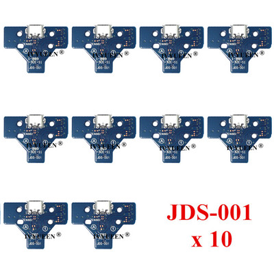 10 DB JDS 050 040 030 011 USB töltőcsatlakozó aljzatkártya Sony PlayStation 4 PS4 DS4 Pro vékony vezérlőtöltő NYÁK-kártyához