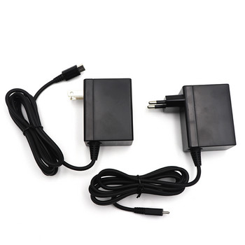 EU/US Plug AC Adapter Зарядно устройство за Nintendo Switch OLED 15V 2.6A Домашно зареждане за пътуване USB Type C захранване за Nintend Switch