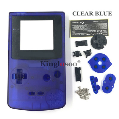 Nova zamjena kompleta školjki za GameBoy COLOR kućište za kućište GBC školjki