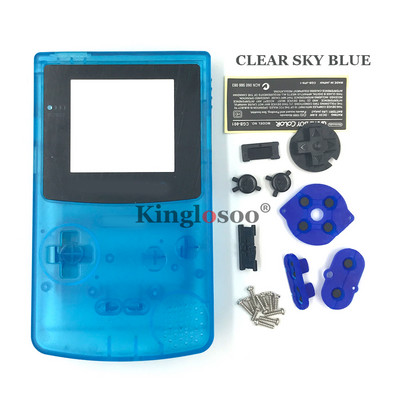 Nova zamjena kompleta školjki za GameBoy COLOR kućište za kućište GBC školjki