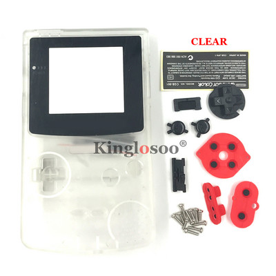 Nova zamjena kompleta školjki za GameBoy COLOR kućište za kućište GBC školjki