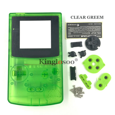 Nova zamjena kompleta školjki za GameBoy COLOR kućište za kućište GBC školjki