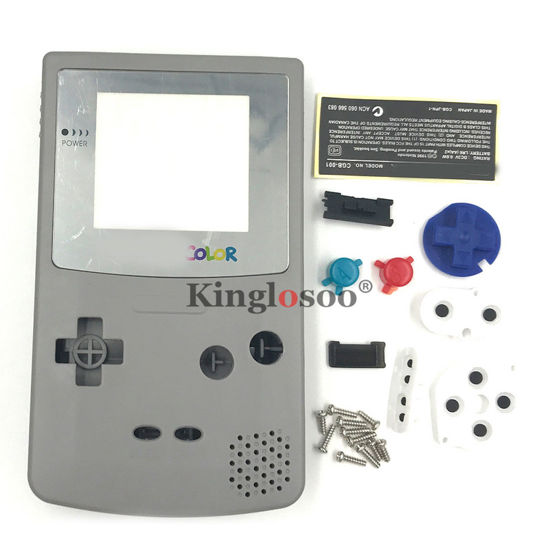 Nova zamjena kompleta školjki za GameBoy COLOR kućište za kućište GBC školjki