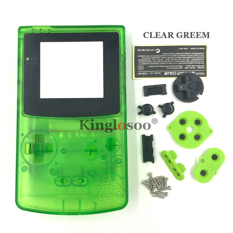 Nova zamjena kompleta školjki za GameBoy COLOR kućište za kućište GBC školjki