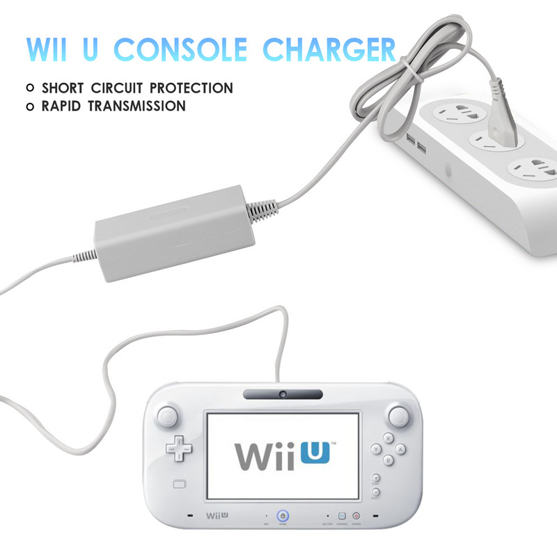 „Wii U“ žaidimų pulto įkroviklis, „Nintendo Wii U“ žaidimų pulto nuotolinio valdymo pulto kintamosios srovės adapterio įkroviklis