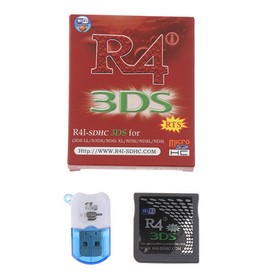 1PCS R4I-SDHC 3DS RTS atnaujinimo revoliucija, skirta DSi, skirta 3DSLL / N3DS / NDSi XL / NDSi / NDSL / NDS