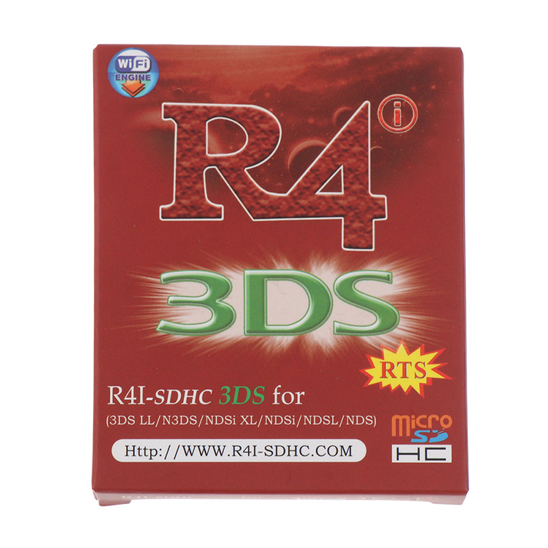 1PCS R4I-SDHC 3DS RTS atnaujinimo revoliucija, skirta DSi, skirta 3DSLL / N3DS / NDSi XL / NDSi / NDSL / NDS