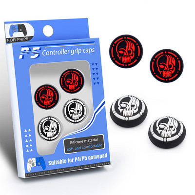 Čepovi za ručke za palac od 4 kom za PS5/PS4/XBOX kontroler Zaštitna kapa za klackalicu Silikonski vodootporni materijal Kapica za tipku kontrolera