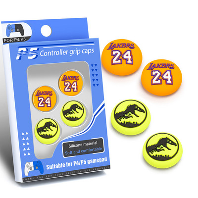 Čepovi za ručke za palac od 4 kom za PS5/PS4/XBOX kontroler Zaštitna kapa za klackalicu Silikonski vodootporni materijal Kapica za tipku kontrolera