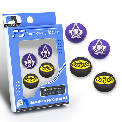 Čepovi za ručke za palac od 4 kom za PS5/PS4/XBOX kontroler Zaštitna kapa za klackalicu Silikonski vodootporni materijal Kapica za tipku kontrolera