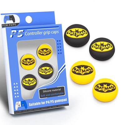 Čepovi za ručke za palac od 4 kom za PS5/PS4/XBOX kontroler Zaštitna kapa za klackalicu Silikonski vodootporni materijal Kapica za tipku kontrolera
