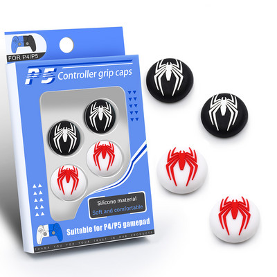Čepovi za ručke za palac od 4 kom za PS5/PS4/XBOX kontroler Zaštitna kapa za klackalicu Silikonski vodootporni materijal Kapica za tipku kontrolera