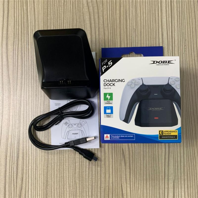 Bezdrôtový ovládač USB 2.0 Nabíjacia kolíska typu C Dokovacia stanica Rýchlonabíjačka pre PS5 Gamepad Jedna nabíjačka pre Sony PS5 Gamepad