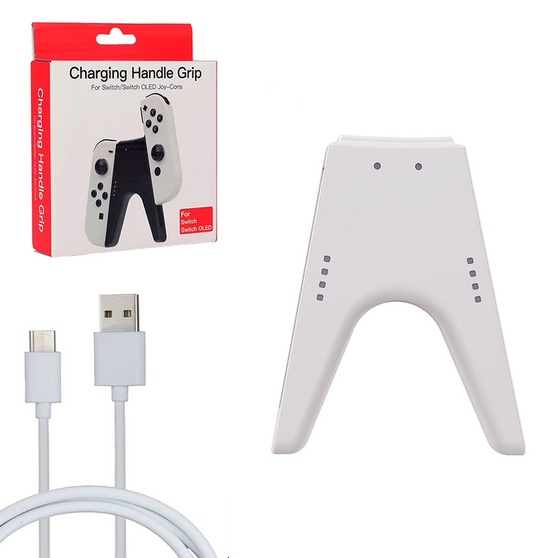 Gamepad Drška za punjenje Drška Stanica za punjenje za Nintendo Switch / Switch OLED Gaming Controller Drška Stanica za punjenje