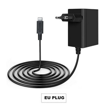 Κονσόλα παιχνιδιών EU US Plug Adapter Charging for Nintendo Switch NS Wall Travel Home Charging Τροφοδοτικό USB τύπου C