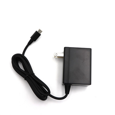 EU/US kintamosios srovės adapterio įkroviklis, skirtas Nintend Switch OLED 15V 2,6A Kelionių namų įkrovimas C tipo USB maitinimo šaltinis, skirtas Nintend Switch