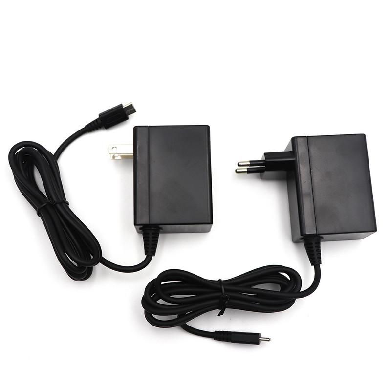 EU/US kintamosios srovės adapterio įkroviklis, skirtas Nintend Switch OLED 15V 2,6A Kelionių namų įkrovimas C tipo USB maitinimo šaltinis, skirtas Nintend Switch