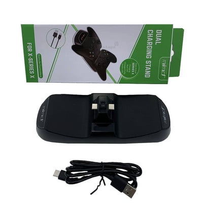 Pentru XBOX Series X Gamepad încărcător Dock LED de încărcare Stație de încărcare controler dublu pentru accesorii de jocuri XBOX