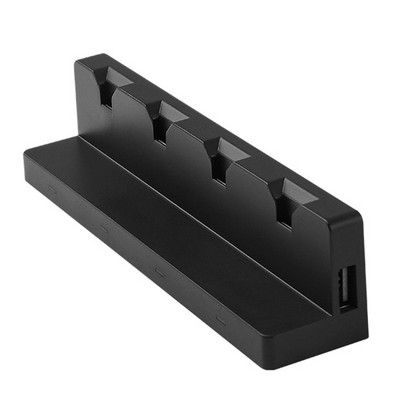 NS25 4 portos töltő dokkoló állomás vezérlő fogantyú töltő tartó állvány konzol C típusú USB interfésszel a Switch Joy Con számára
