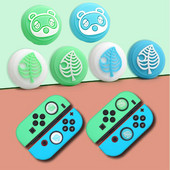 Animal Crossing Bear Leaf Pad Thumb Stick Grip Cap Cap Joystick Cover Za Nintendo Switch NS Lite Joy-Con Controller Torbica Thumbstick