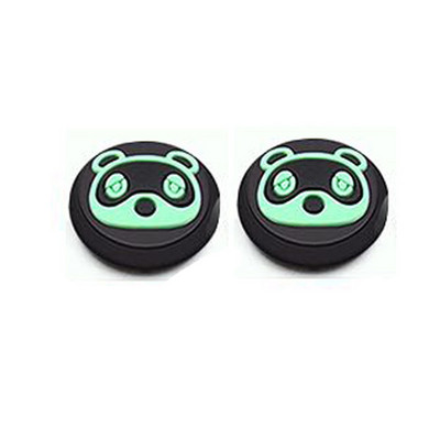 Animal Crossing Bear Leaf Pad Thumb Stick Grip Cap Cap Joystick Cover Za Nintendo Switch NS Lite Joy-Con Controller Torbica Thumbstick
