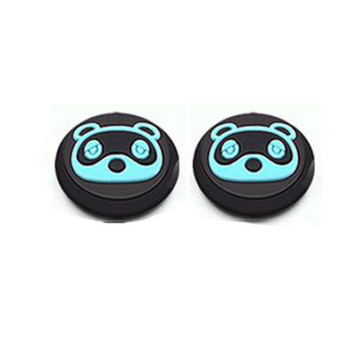 Animal Crossing Bear Leaf Pad Thumb Stick Grip Cap Cap Joystick Cover Za Nintendo Switch NS Lite Joy-Con Controller Torbica Thumbstick
