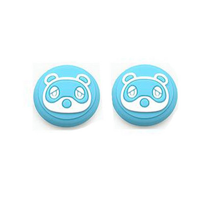 Animal Crossing Bear Leaf Pad Thumb Stick Grip Cap Cap Joystick Cover Za Nintendo Switch NS Lite Joy-Con Controller Torbica Thumbstick
