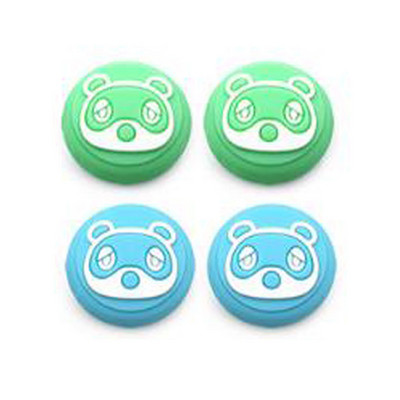 Animal Crossing Bear Leaf Pad Thumb Stick Grip Cap Cap Joystick Cover Za Nintendo Switch NS Lite Joy-Con Controller Torbica Thumbstick