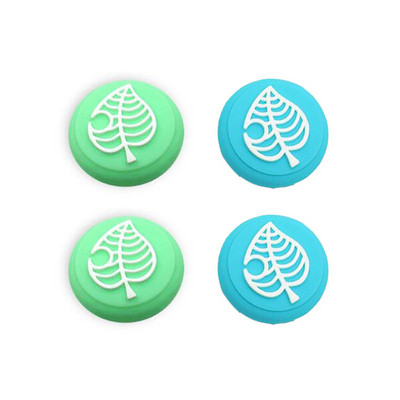 Animal Crossing Bear Leaf Pad Thumb Stick Grip Cap Cap Joystick Cover Za Nintendo Switch NS Lite Joy-Con Controller Torbica Thumbstick