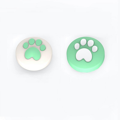 Ružičasta Sakura mačka silikonske analogne ručke za palac za palac za Nintend Switch/LITE NS JoyCon kontroler za palice za Joy Con STARO