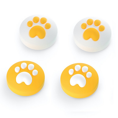 Ružičasta Sakura mačka silikonske analogne ručke za palac za palac za Nintend Switch/LITE NS JoyCon kontroler za palice za Joy Con STARO