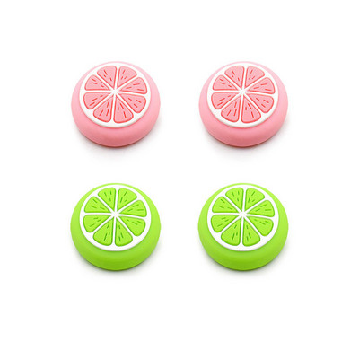 Ružičasta Sakura mačka silikonske analogne ručke za palac za palac za Nintend Switch/LITE NS JoyCon kontroler za palice za Joy Con STARO