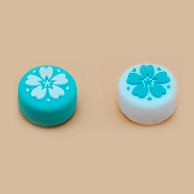 Ružičasta Sakura mačka silikonske analogne ručke za palac za palac za Nintend Switch/LITE NS JoyCon kontroler za palice za Joy Con STARO