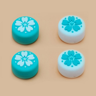 Ružičasta Sakura mačka silikonske analogne ručke za palac za palac za Nintend Switch/LITE NS JoyCon kontroler za palice za Joy Con STARO