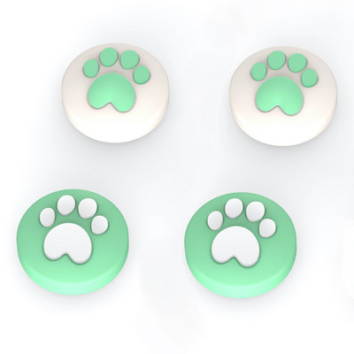 Ružičasta Sakura mačka silikonske analogne ručke za palac za palac za Nintend Switch/LITE NS JoyCon kontroler za palice za Joy Con STARO