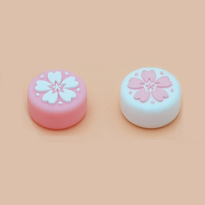 Ružičasta Sakura mačka silikonske analogne ručke za palac za palac za Nintend Switch/LITE NS JoyCon kontroler za palice za Joy Con STARO