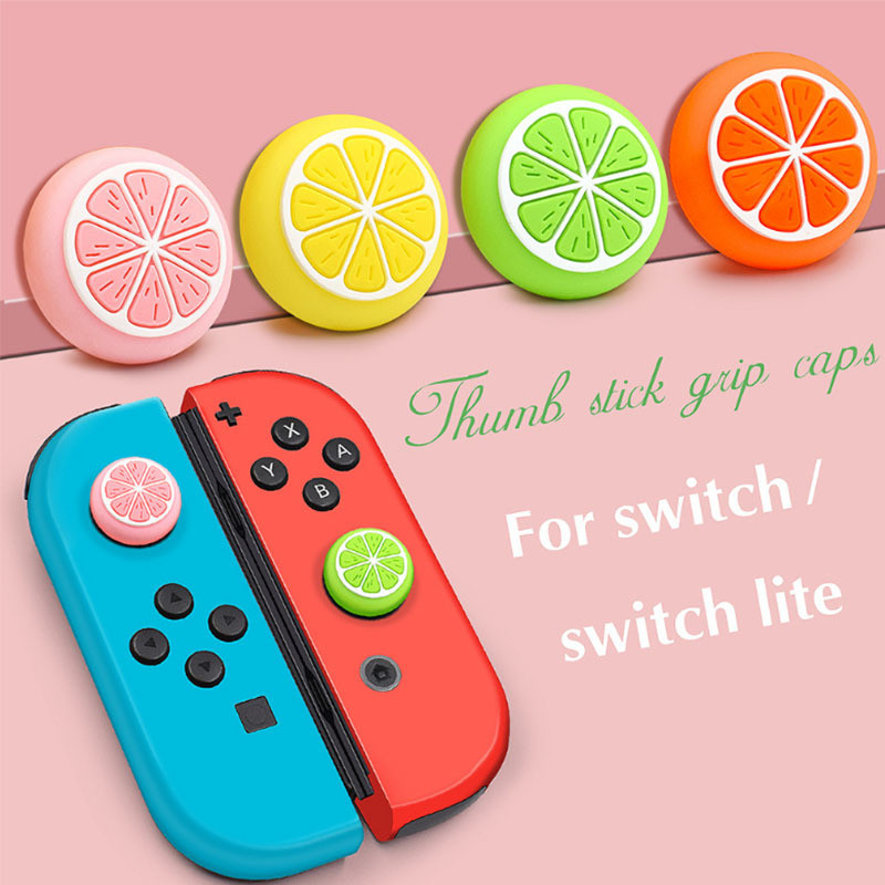 Ružičasta Sakura mačka silikonske analogne ručke za palac za palac za Nintend Switch/LITE NS JoyCon kontroler za palice za Joy Con STARO