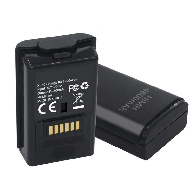 Komplet punjača za kontroler za brzo punjenje za Xbox 360 Punjivi komplet za punjenje baterije za igrače kontroler