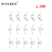 IVYUEEN 100 kom. R2 L2 Gumbi za okidanje Opruge za Dualshock 4 5 PS5 PS4 DS4 Pro Slim Controller Opruga JDM 001 010 011 030 040