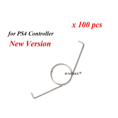 IVYUEEN 100 kom. R2 L2 Gumbi za okidanje Opruge za Dualshock 4 5 PS5 PS4 DS4 Pro Slim Controller Opruga JDM 001 010 011 030 040