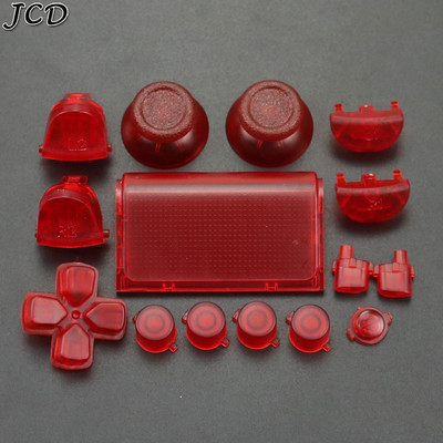 JCD teljes készlet joystick Dpad gomb R1 L1 R2 L2 iránygomb ABXY gombok jds-040 PS4 Pro Slim Controller összetevőihez