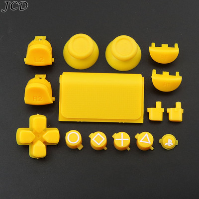 JCD teljes készlet joystick Dpad gomb R1 L1 R2 L2 iránygomb ABXY gombok jds-040 PS4 Pro Slim Controller összetevőihez