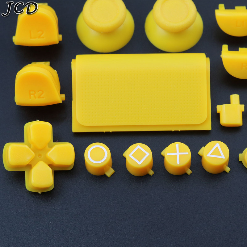 JCD teljes készlet joystick Dpad gomb R1 L1 R2 L2 iránygomb ABXY gombok jds-040 PS4 Pro Slim Controller összetevőihez