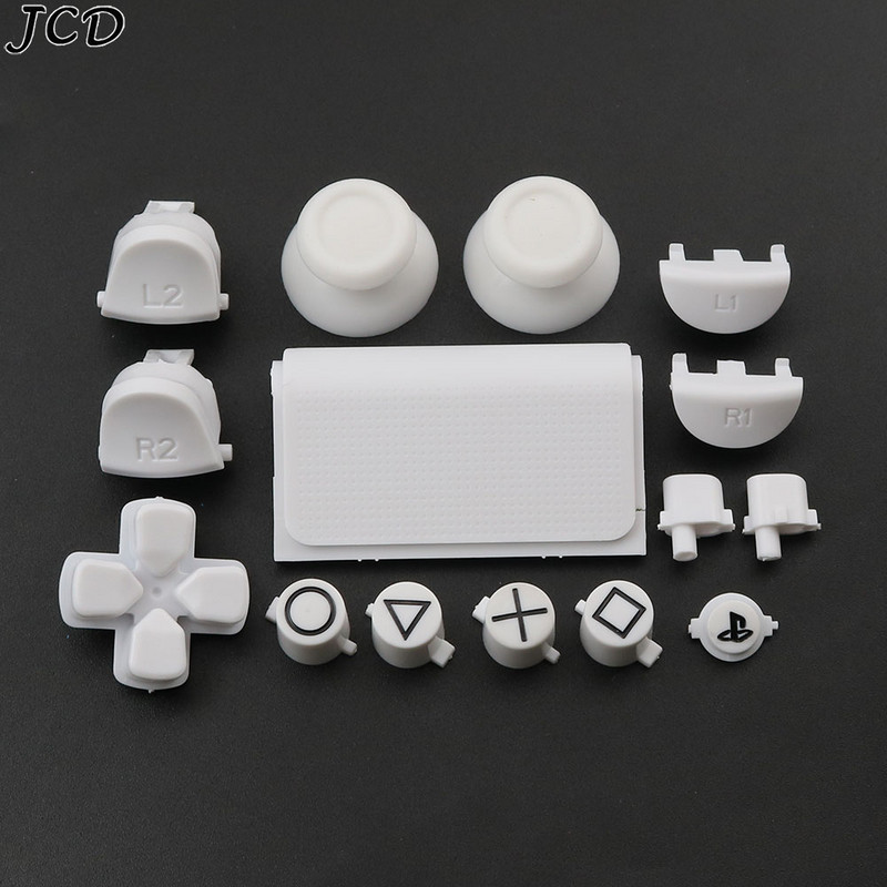 JCD teljes készlet joystick Dpad gomb R1 L1 R2 L2 iránygomb ABXY gombok jds-040 PS4 Pro Slim Controller összetevőihez