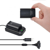 Brzo punjenje, punjač, punjač, punjivi komplet za Xbox 360 igrački kontroler, zamjenska baterija