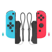 1 par dodataka za igranje narukvice narukvica za uže za ruku uže za Nintend Switch Joy-con Fitness Boxing Game Assit Alat Ručka za držanje